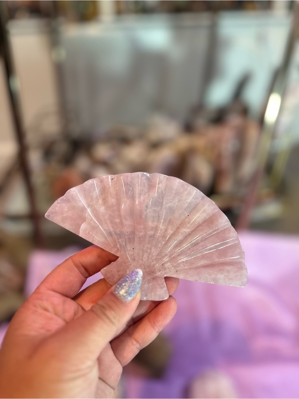4 Piece Repaired / Broken Crystals Bundle: Rose Quartz Citrine Jasper - Picture 5 of 6